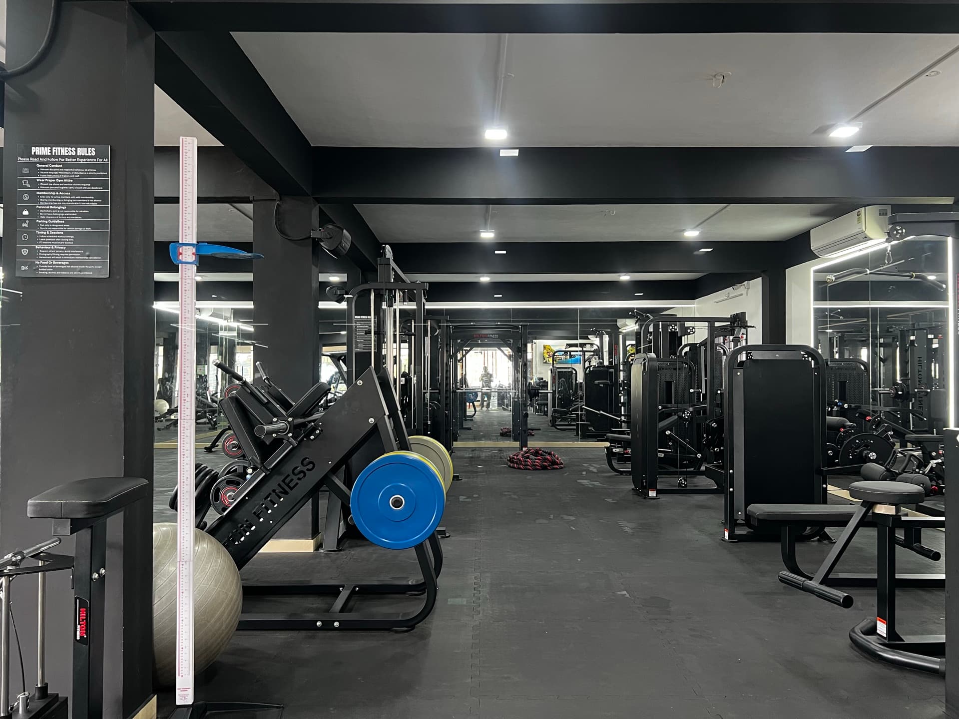 Inside the Prime Fitness training floor